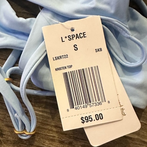 L*Space Kristen Tie Bikini Top- XS,S,M,L - Picture 8 of 10